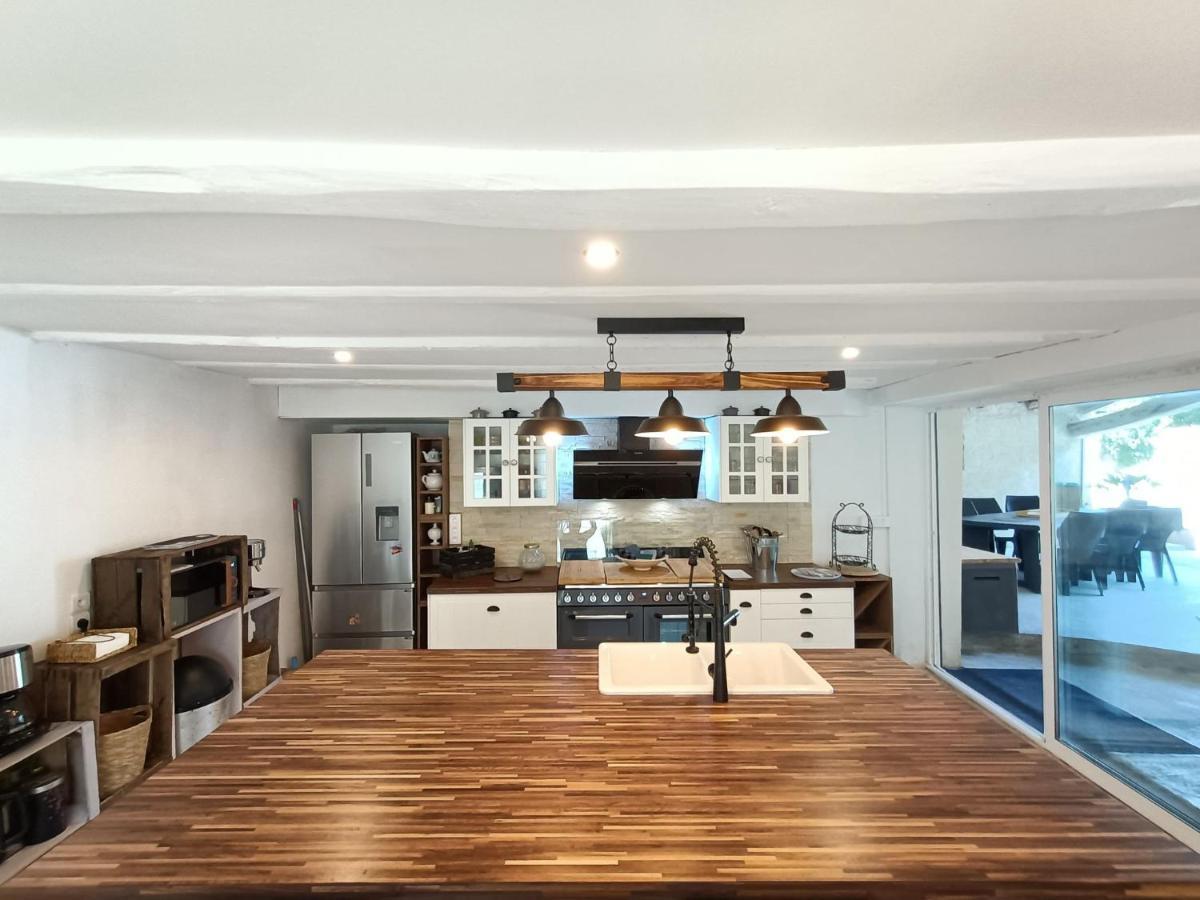 Gite 3 Etoiles Avec Spa, 2 Chambres Le Logis De Pearl Salles-sur-Mer Exterior foto