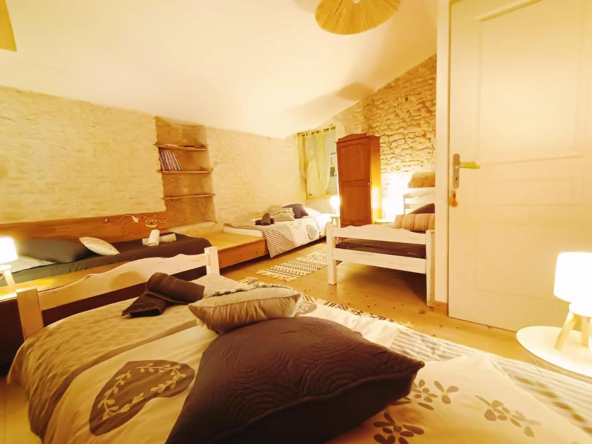 Gite 3 Etoiles Avec Spa, 2 Chambres Le Logis De Pearl Salles-sur-Mer Exterior foto